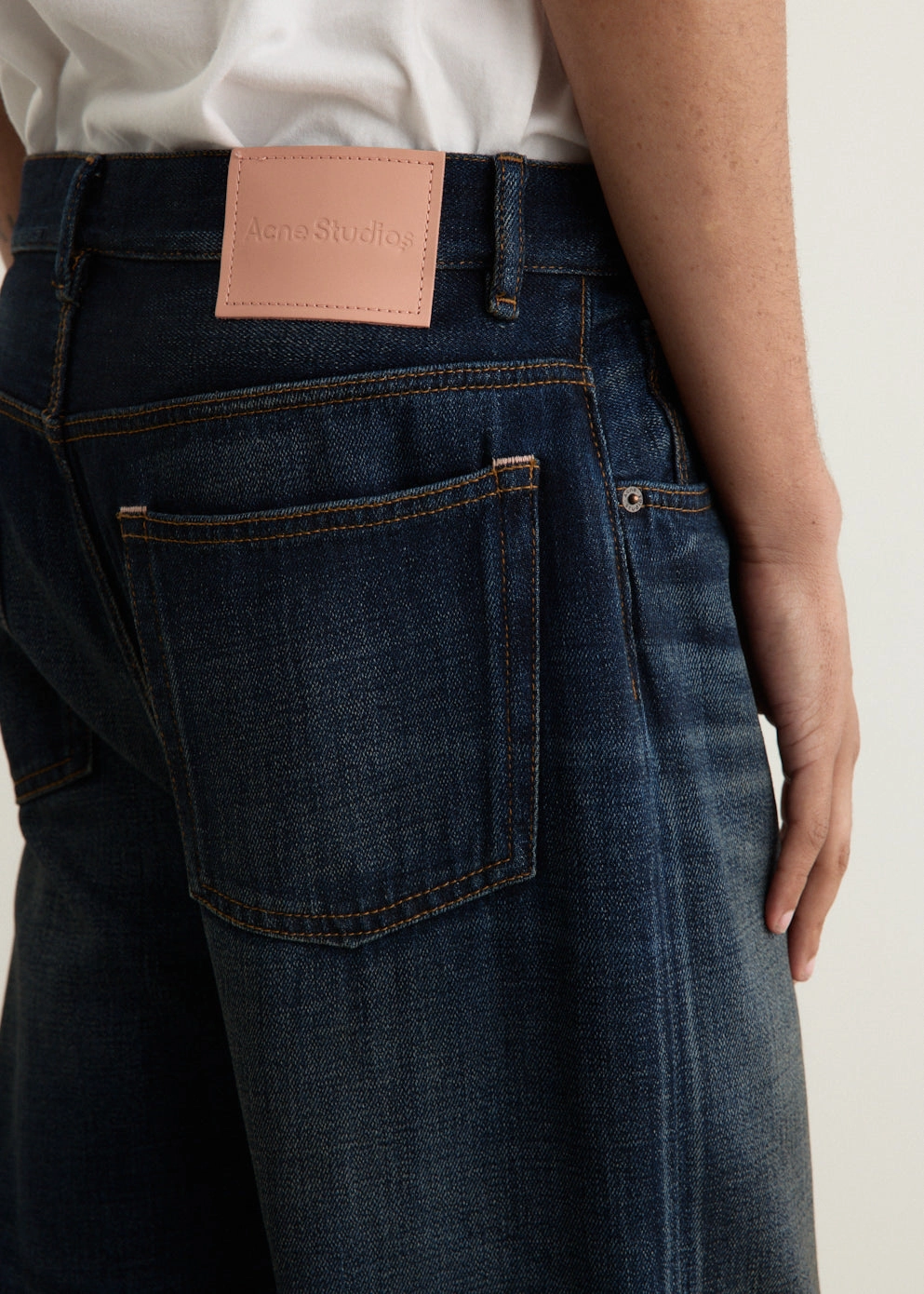 2021M Yoyogi Jeans Tapered leg Minimal Fading