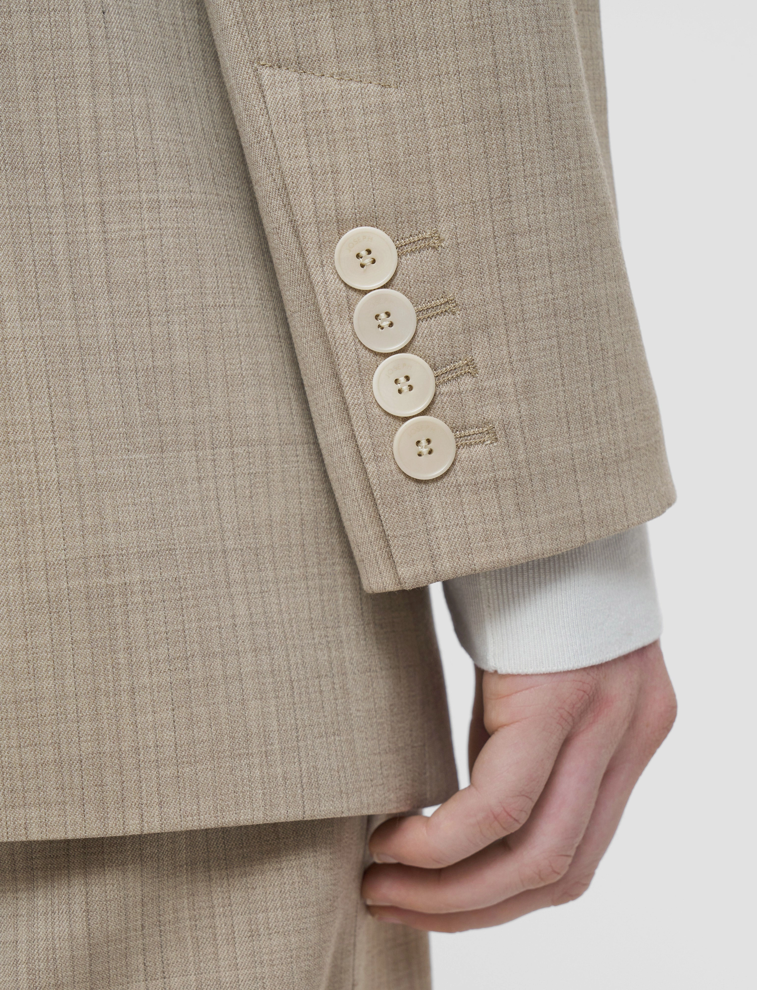 Cordlock Adjustment System Valery Melange Wool Jacket