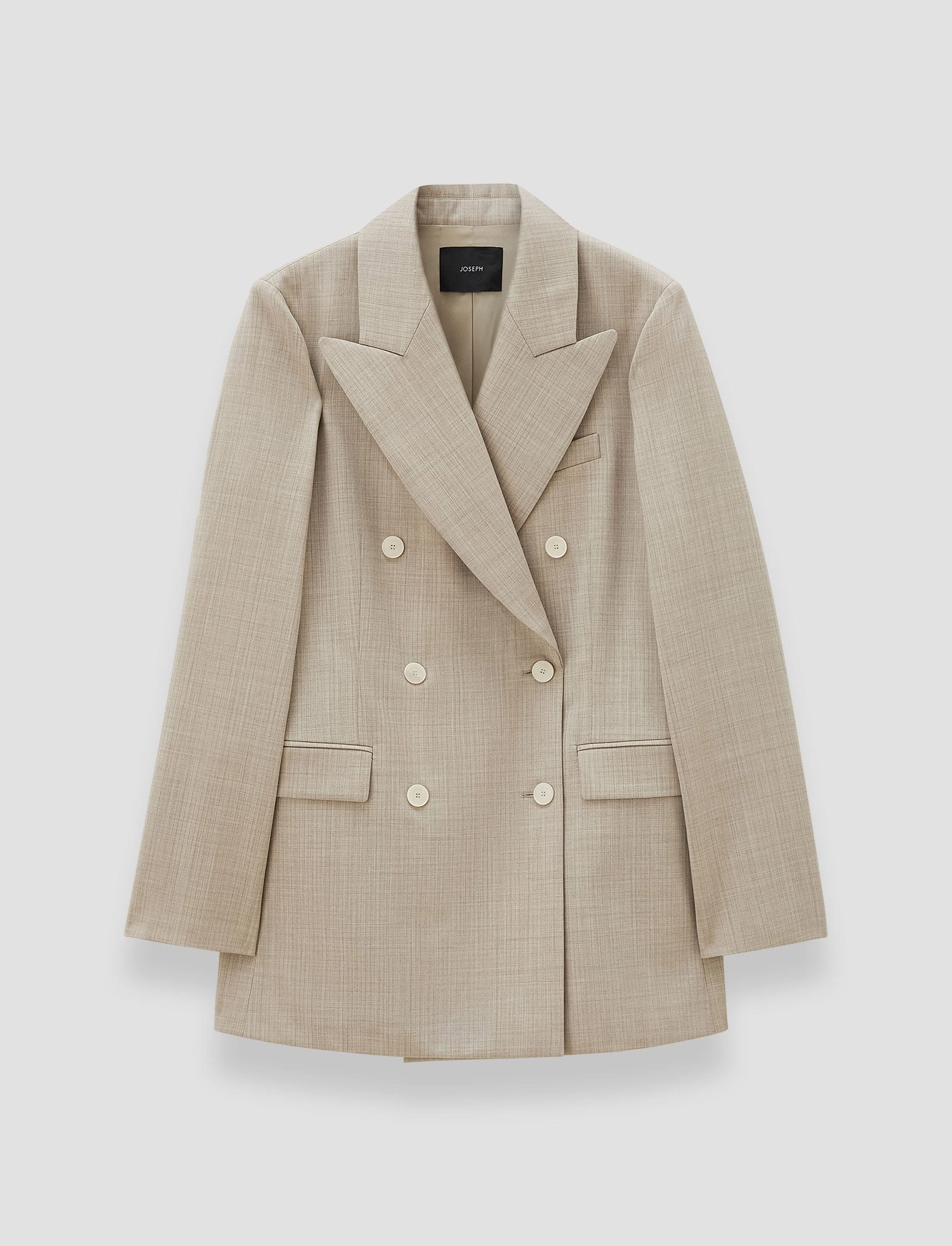 Valery Melange Wool Jacket Feel CompressionFit