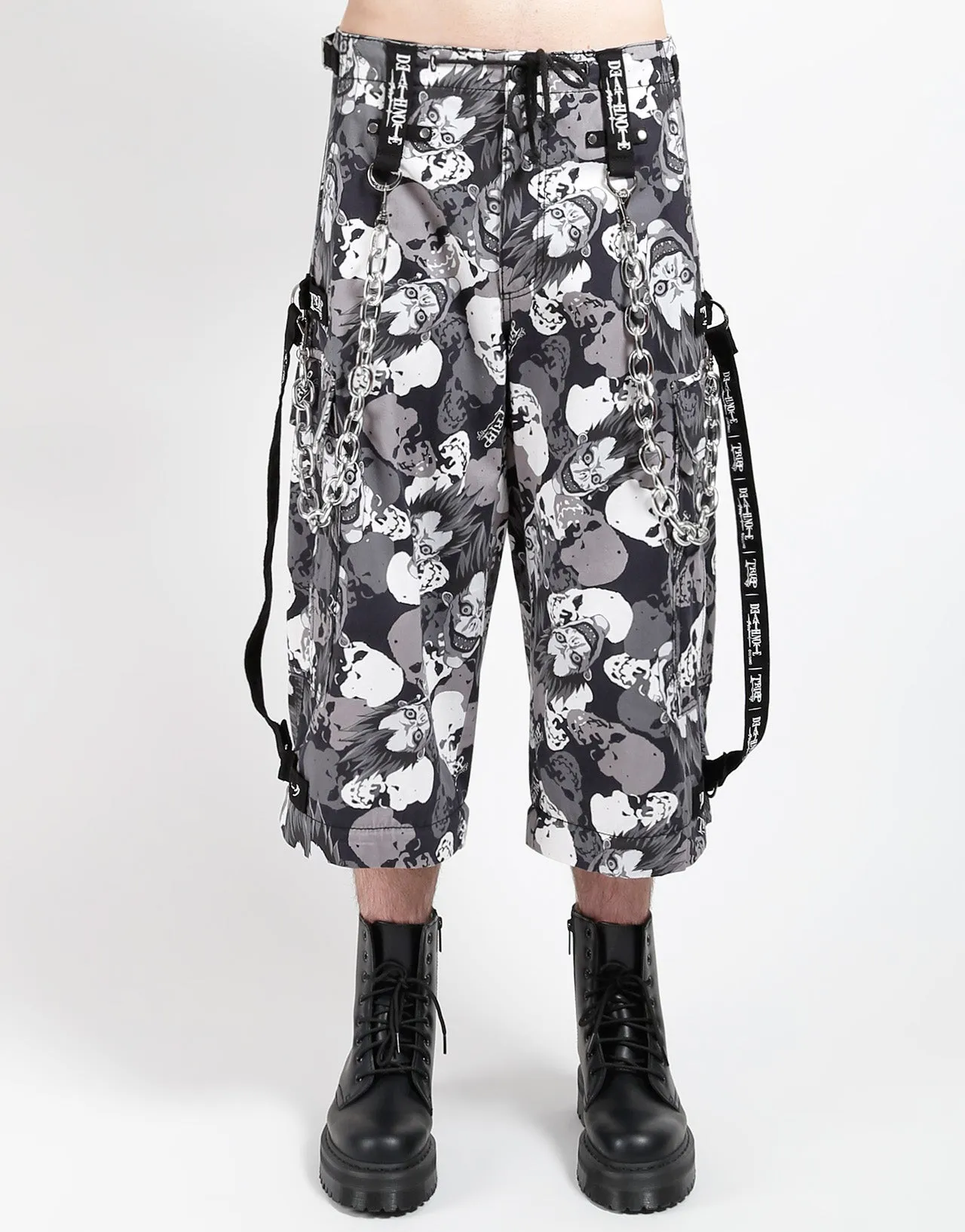 Skinny Fit TRIPP NYC X DEATH NOTE - RYUK SKULL CAMO SUPER CHAIN PANT