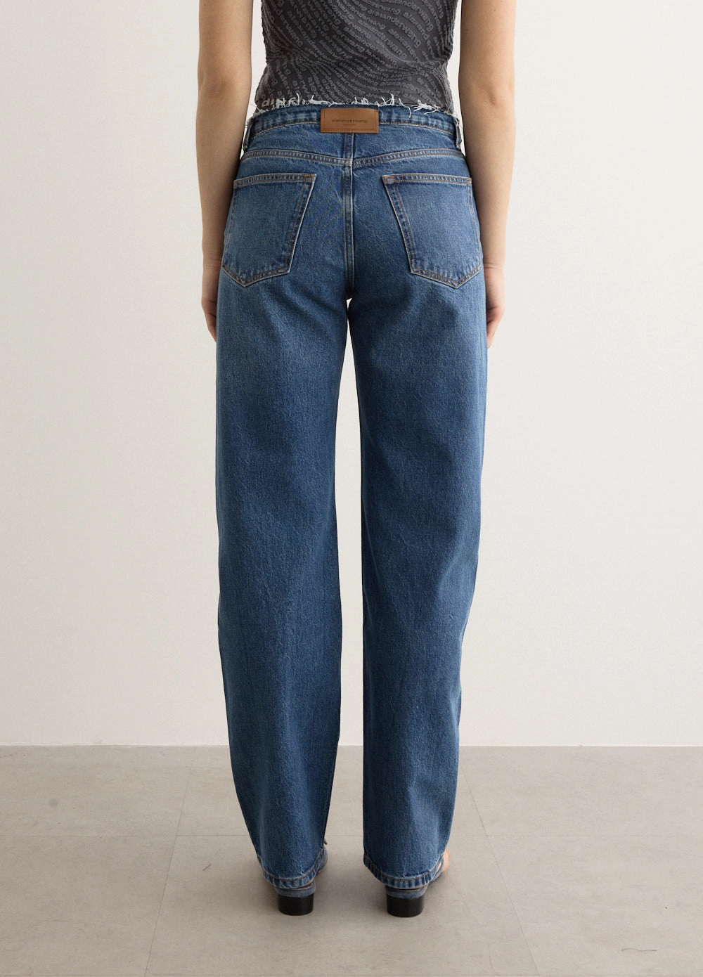 Go To Look No Fuss Style Pre-Styled EZ Jeans With Sporty Undie