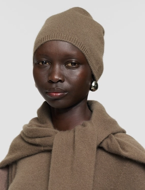 Light Pure Cashmere Hat Breathable mesh panel