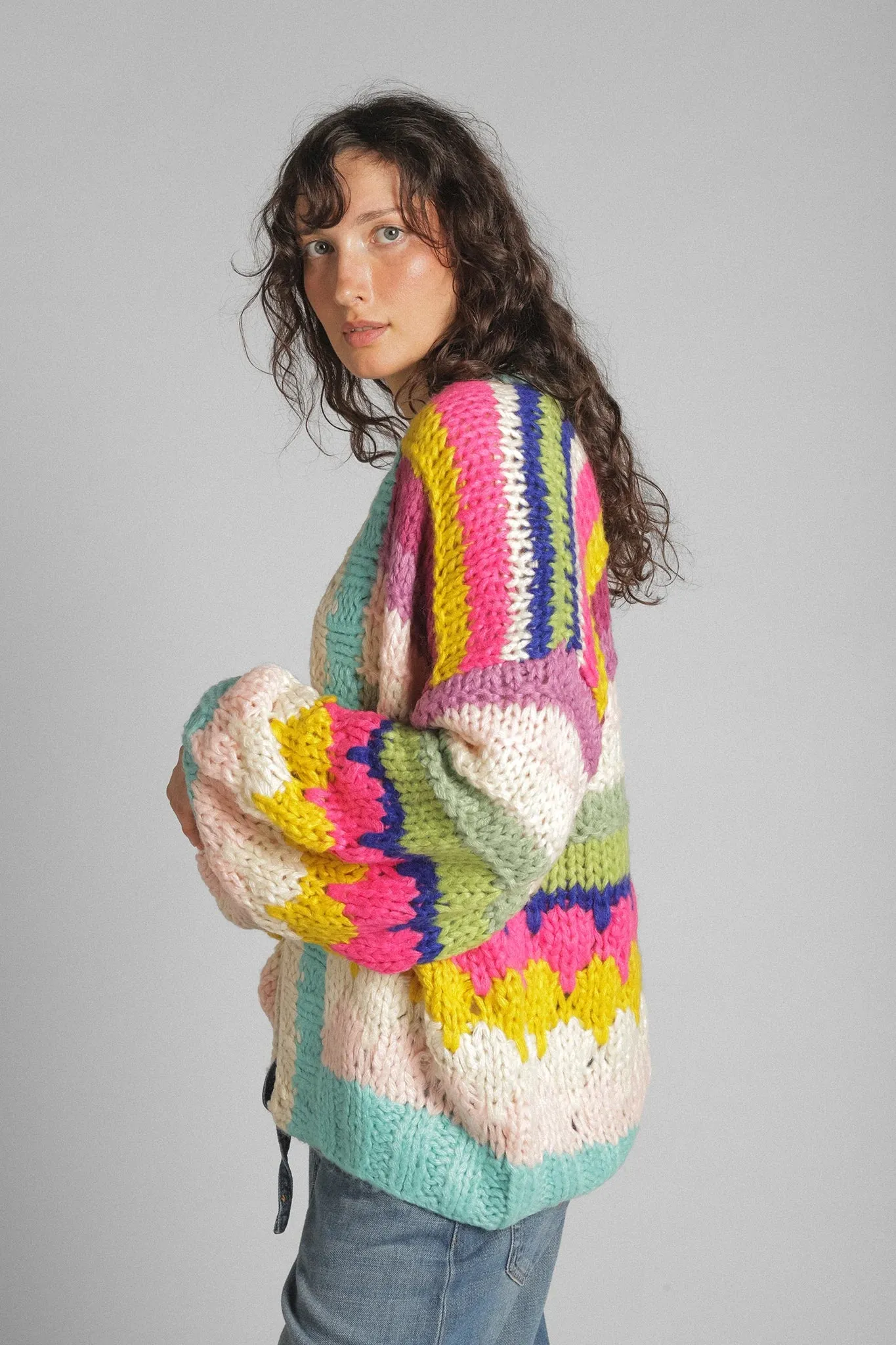 Knit Wearable Haven Handmade Cardigan