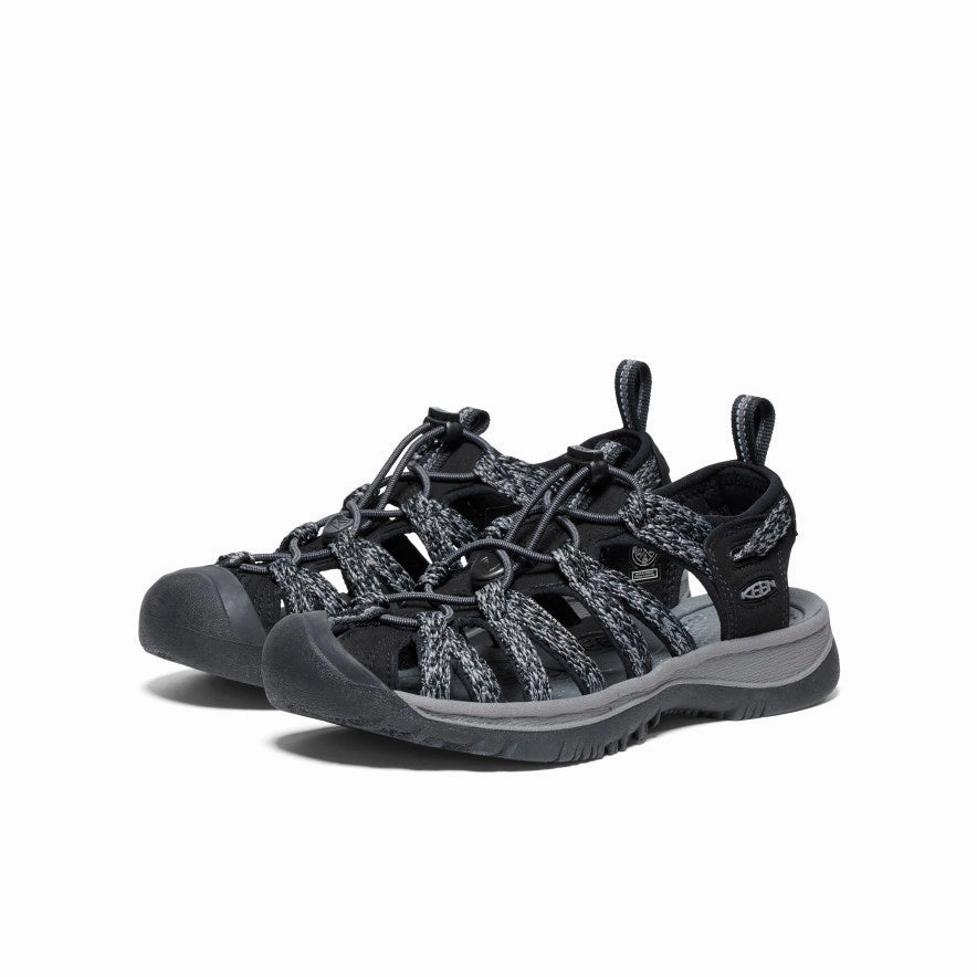 Quality Design Classic Footwear Women's Whisper  |  Black/Steel Grey