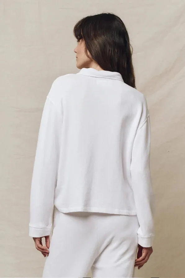 Oversized Silhouette Fade Resistant Finish The Rugby Sweatshirt