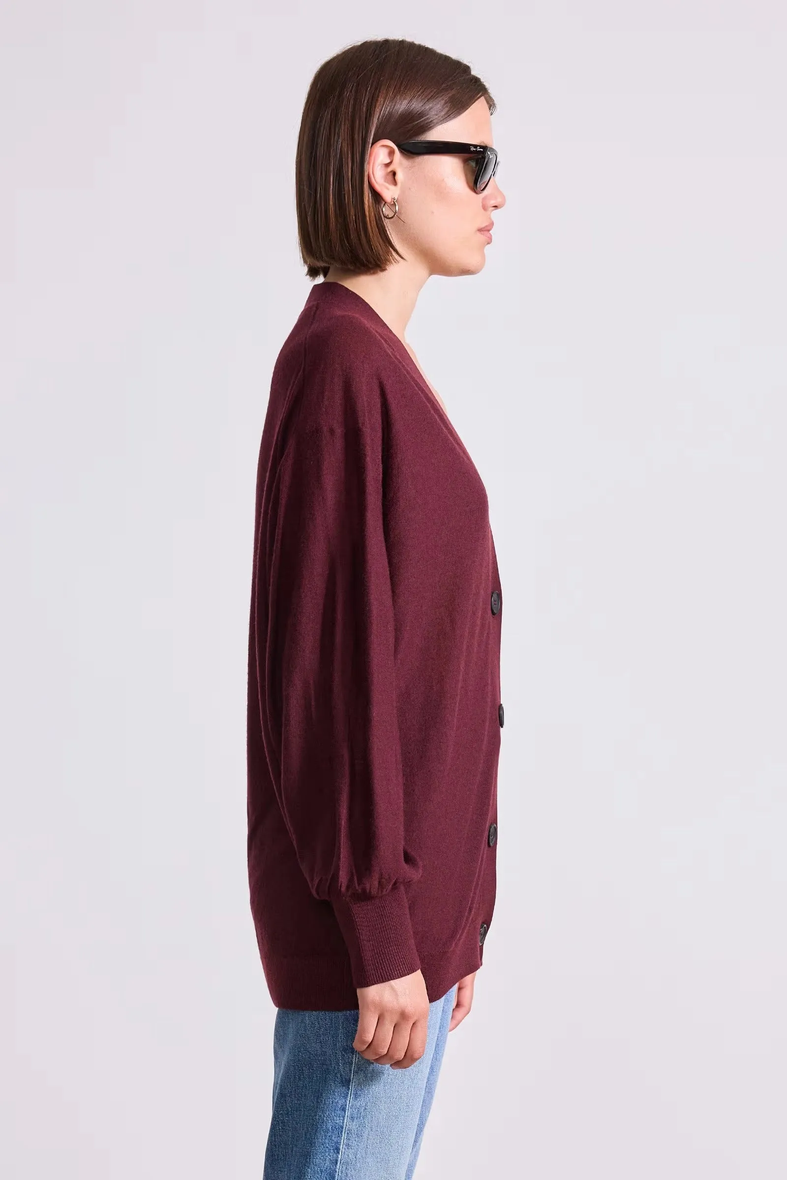 Drippy Tissue Cardigan Cozy Fit