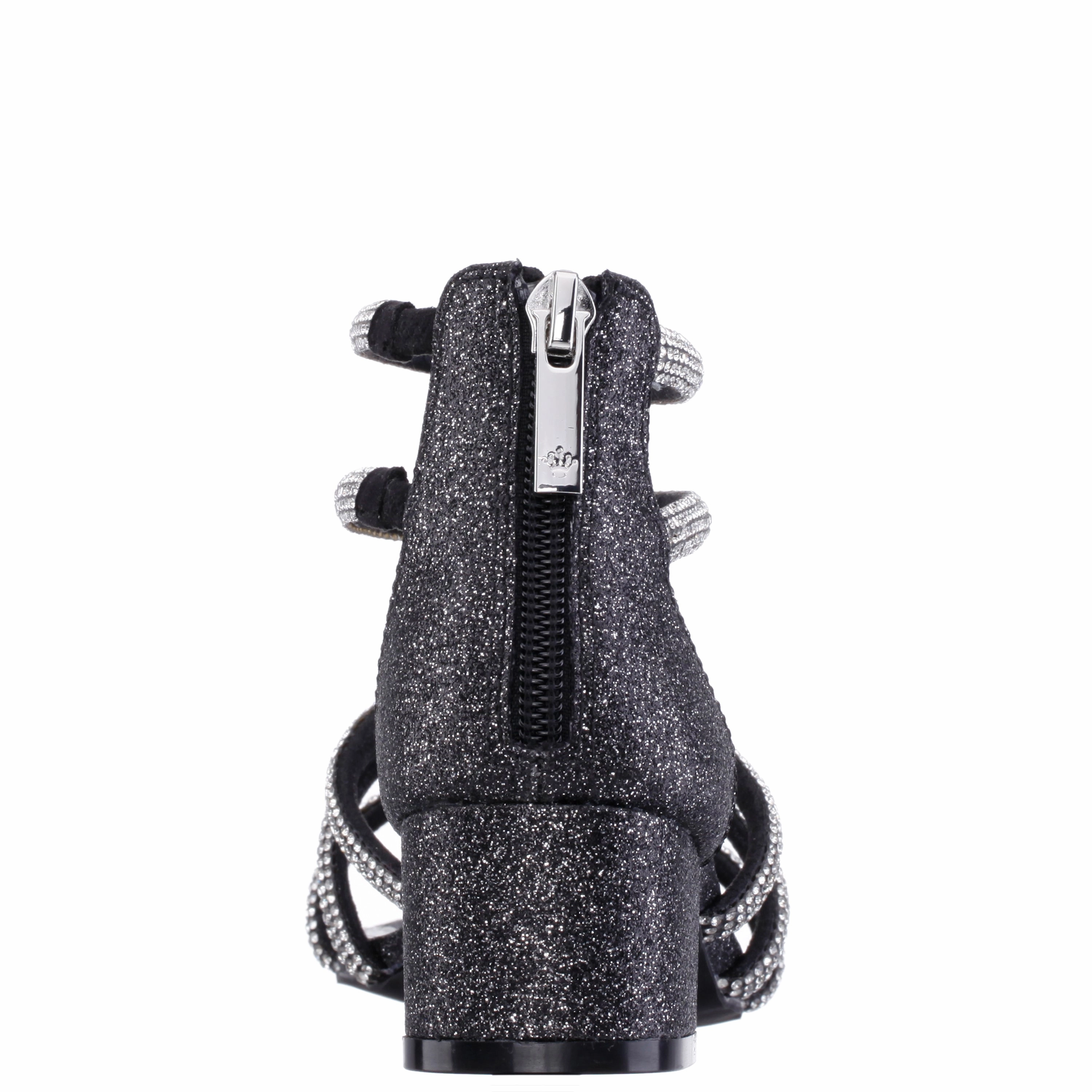 Chic Vacation Footwear SPARKLAR-BLACK