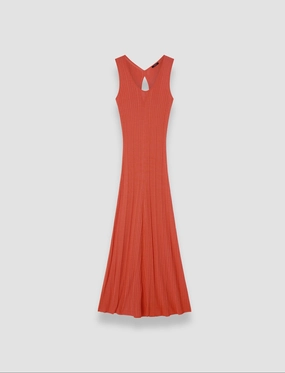 Viscose Rib Knit Dress Quick drying material