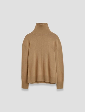 Casual Wear Soft Wool High Neck Jumper