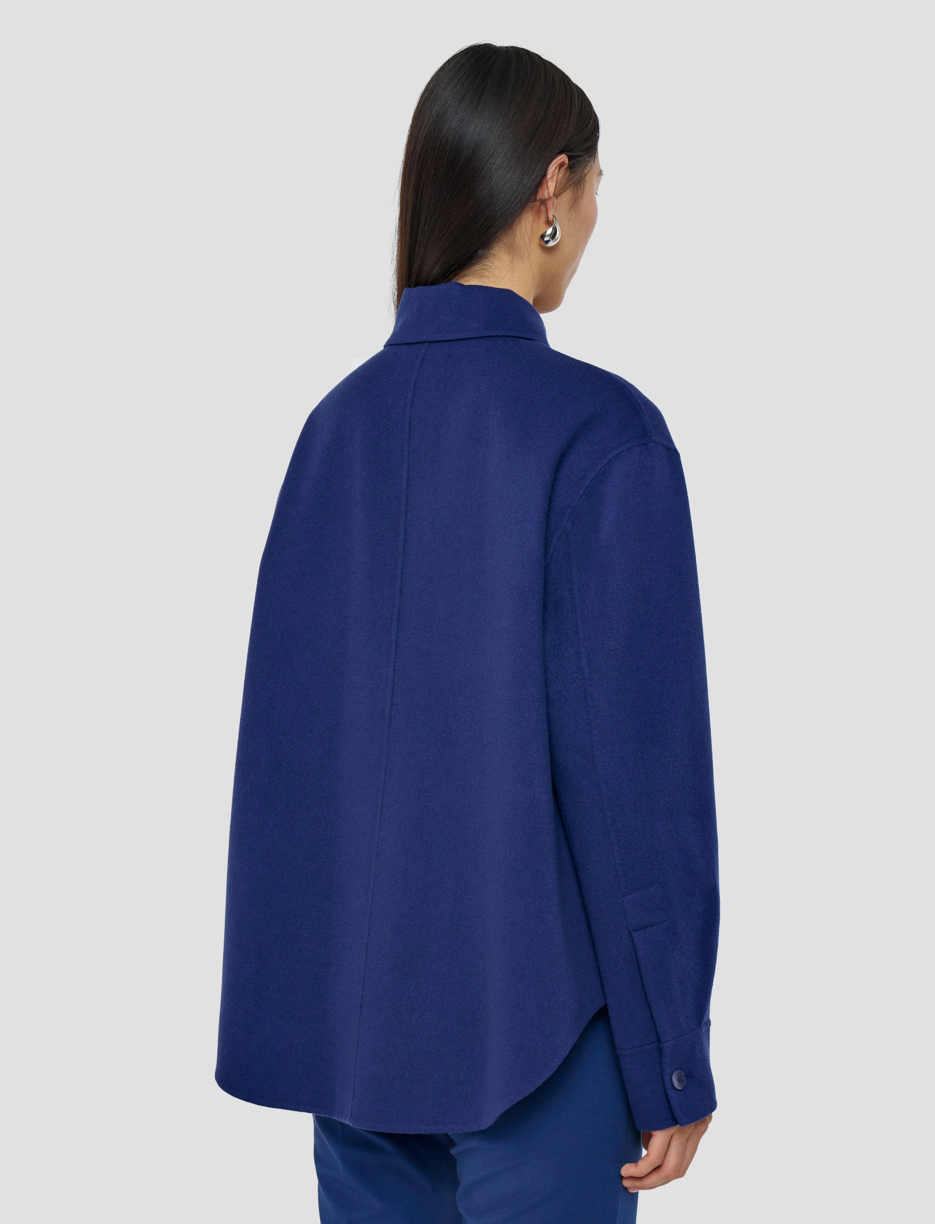 Jelia Light Double Face Wool Overshirt Weekend Wear shopping