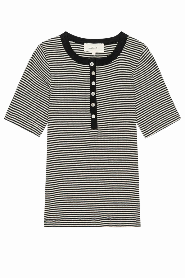 3D Spacer Fabric The Baseline Henley