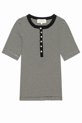 3D Spacer Fabric The Baseline Henley