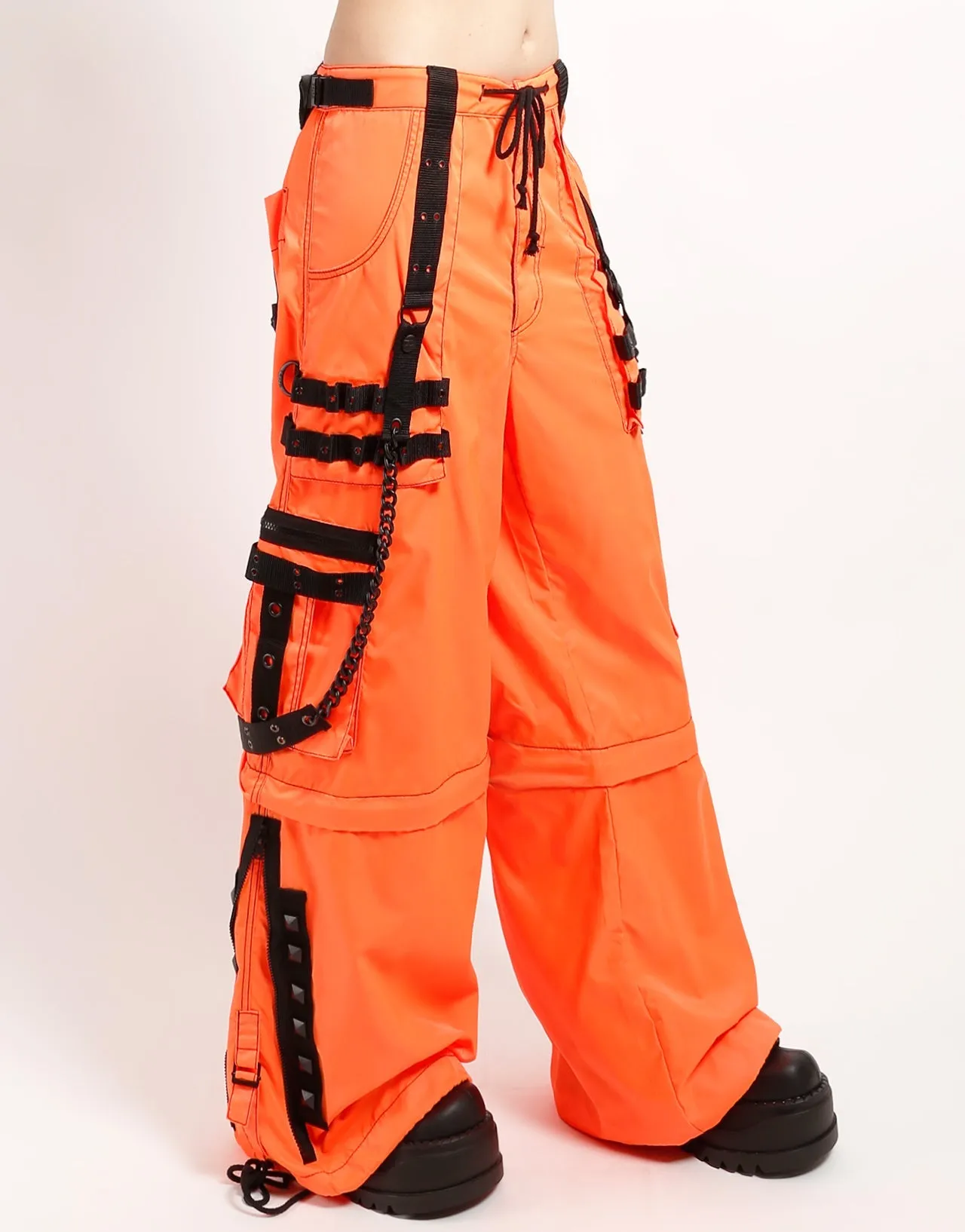 SPACE OUT PANT NEON ORANGE Active Design Flexible Movement
