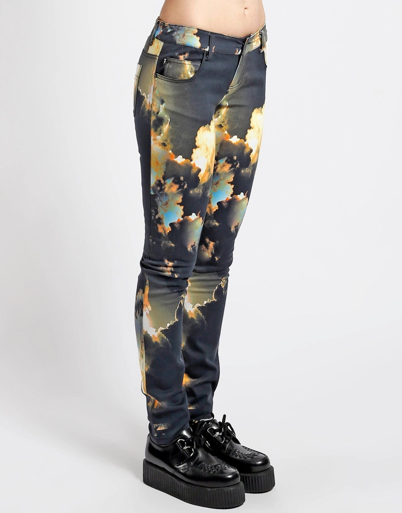 Textured Loose Luxury Space Shuttle Pants