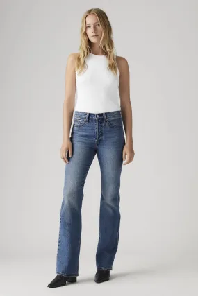 Button front Wedgie Bootcut