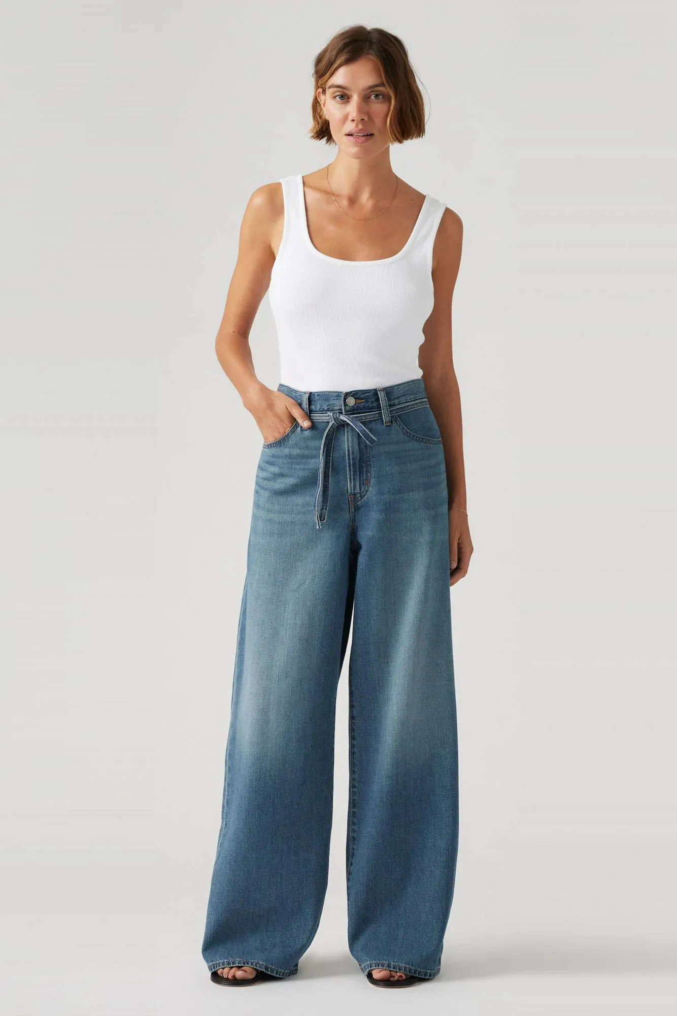 Lightweight Material XL Straight Jean