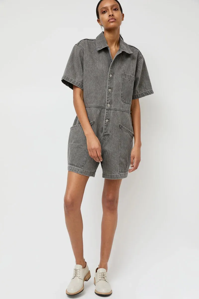 Bree Jumpsuit Low Profile Waistband Polyester shorts