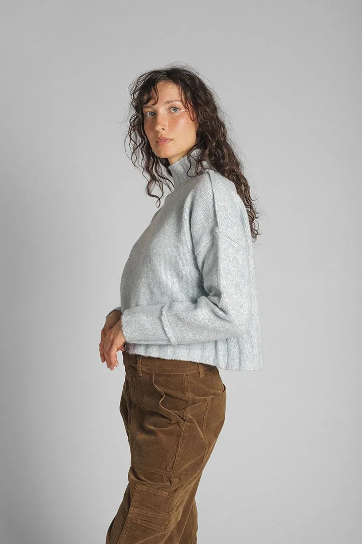 Seasonal Essentials Warm Appeal Calli Mockneck Sweater