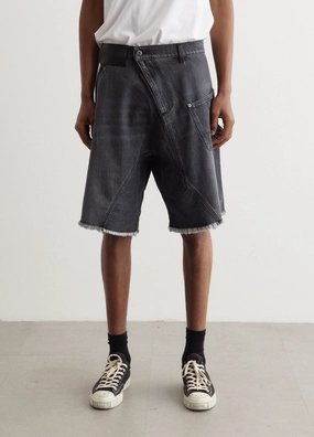 Weekend Style Smooth Rainy Day High Quality Twisted Workwear Shorts