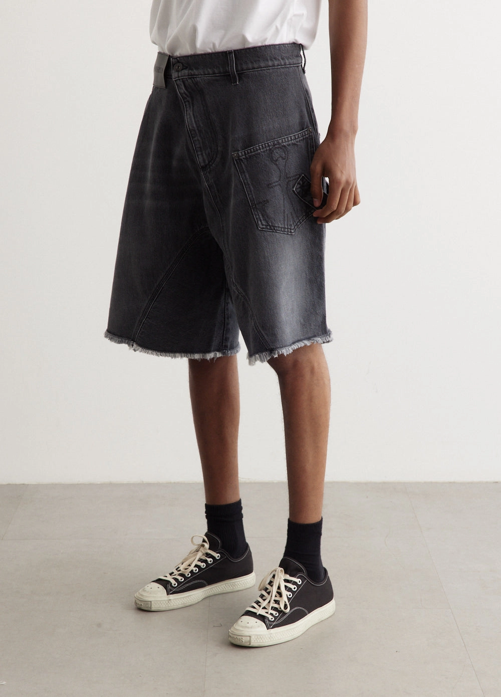 Twisted Workwear Shorts Fade Resistant Wash Basic Outfit