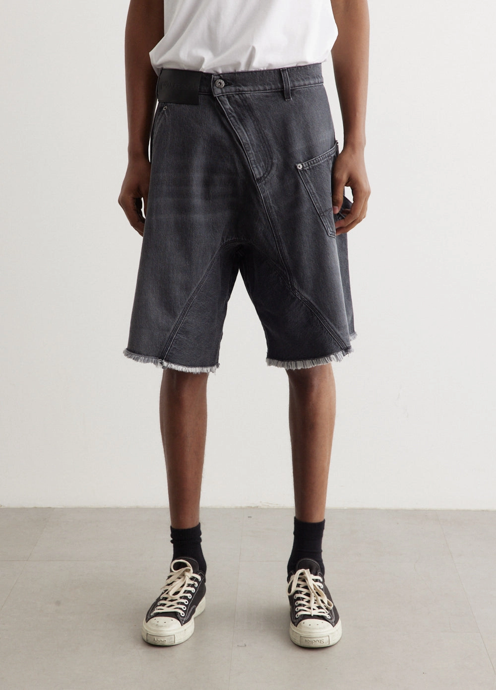 Weekend Style Smooth Rainy Day High Quality Twisted Workwear Shorts