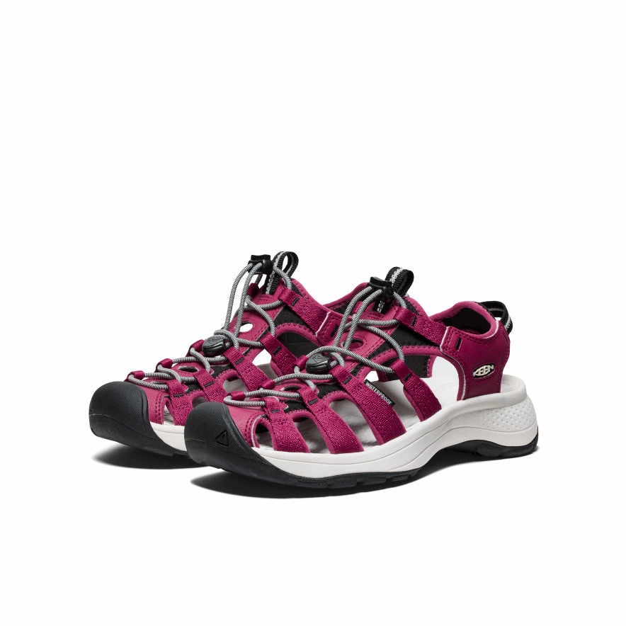 Women's Astoria West Sandal  |  Beaujolais/Star White Vacation Mode