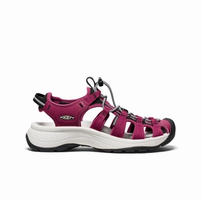 Arch Ease Women's Astoria West Sandal  |  Beaujolais/Star White