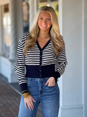 Steve Madden Lauryn Cardigan in Midnight Classic Casual Look Odor Resistant Fabric