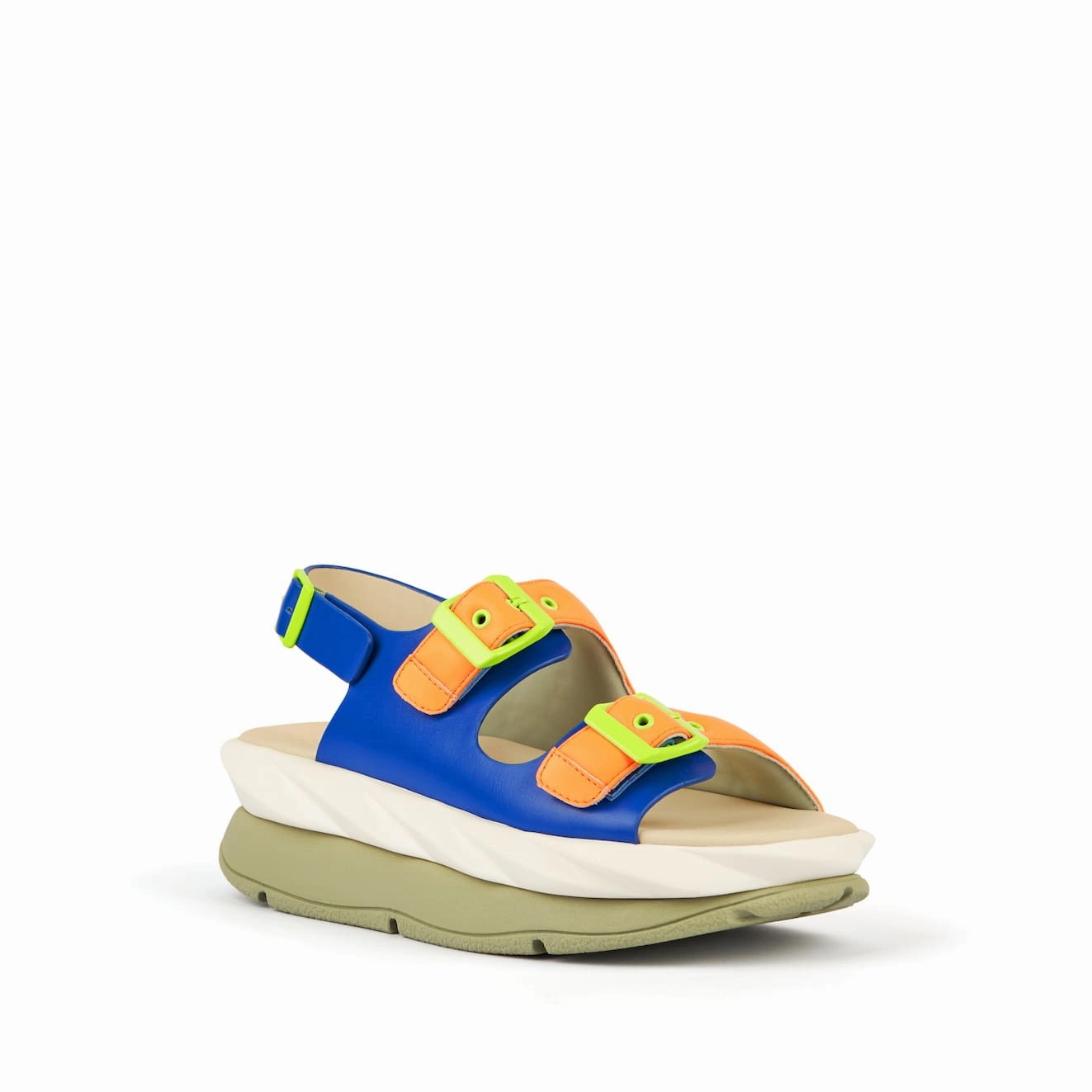 Canvas Upper Flexible Straps MELLOW WIND BLUE