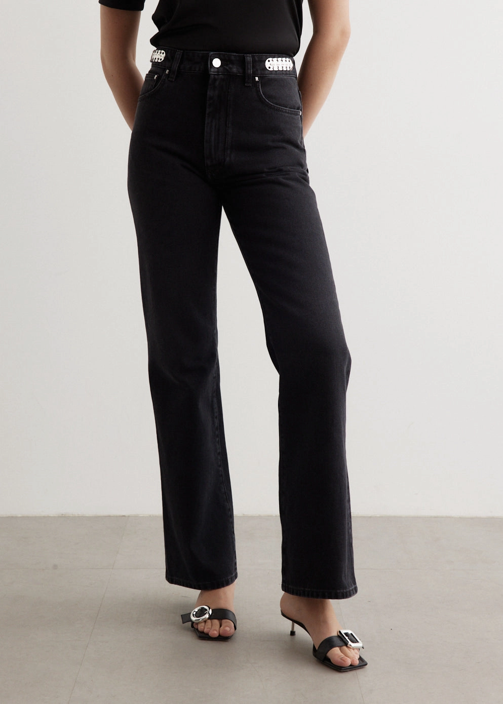Clean Base Straight Leg Jeans