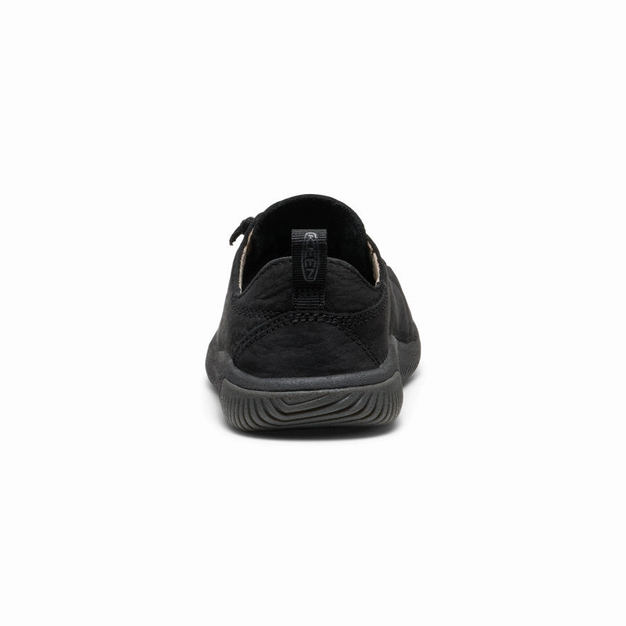 Footwear Comfort Air Comfort Little Kids' KNX Leather Sneaker  |  Triple Black