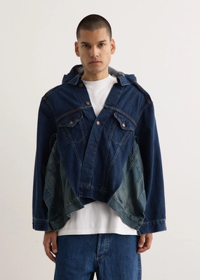 x Levis Customised Denim Vest Weather Proof
