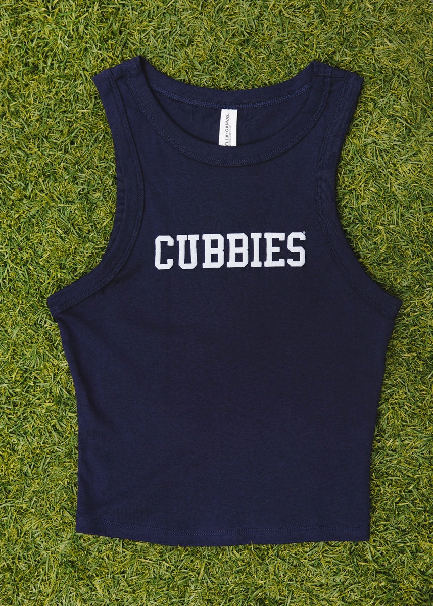 Cubbies Baby Tank Oversized Silhouette