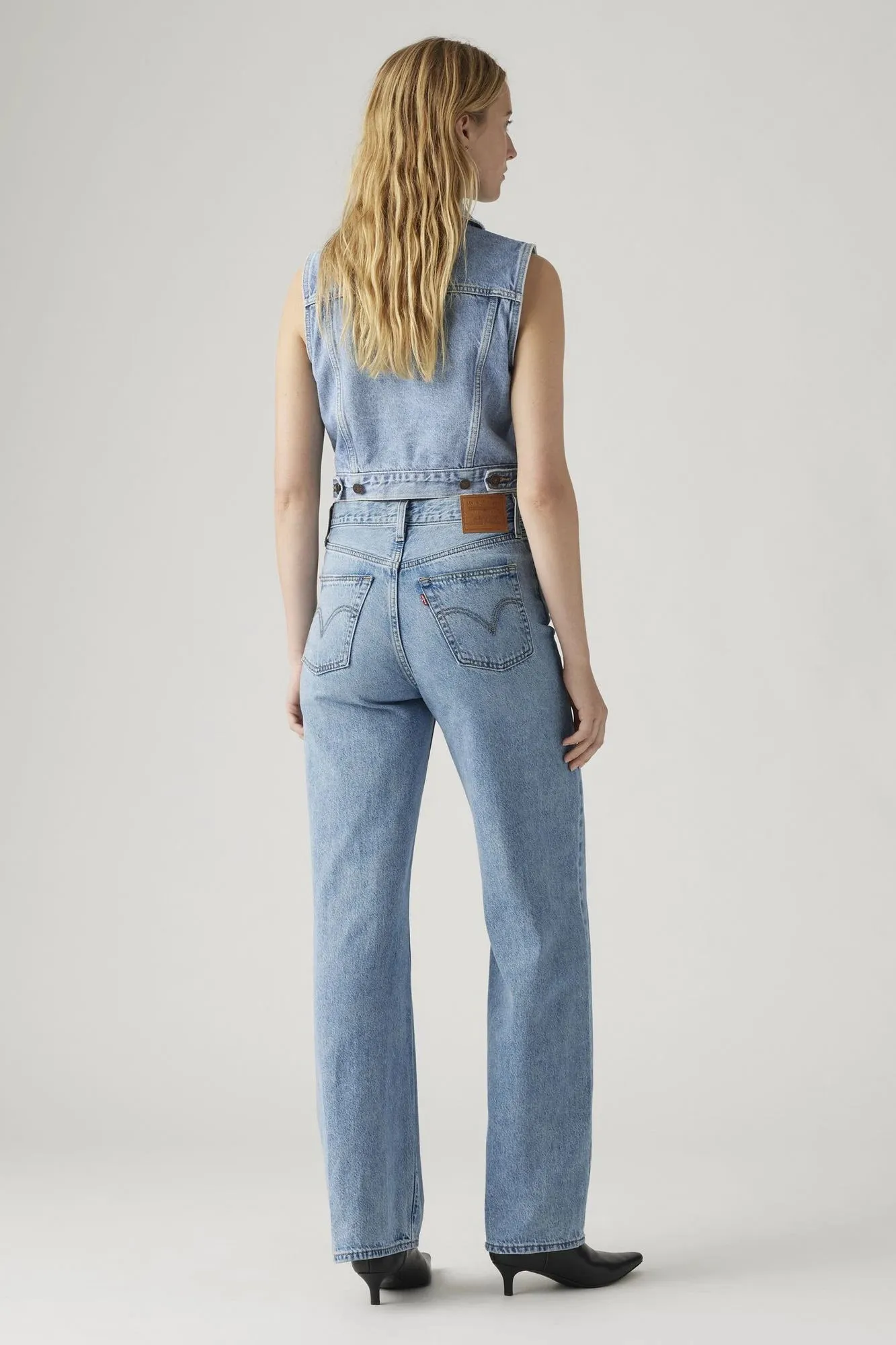 Base Look Ribcage Wide Leg Jeans