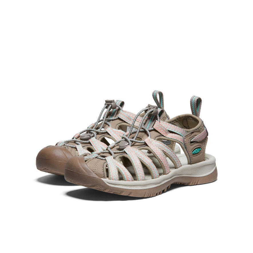 Comfortable And Lightweight Women's Whisper  |  Taupe/Coral