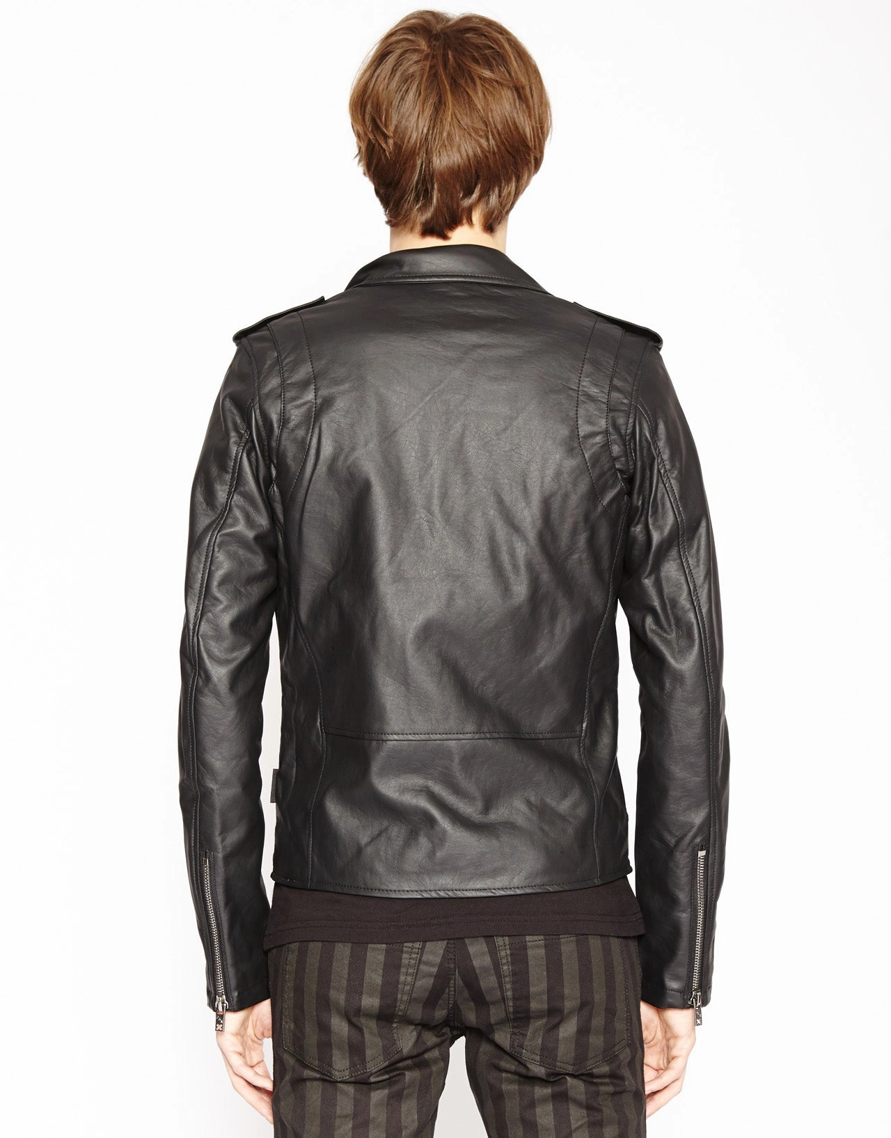 Urban Motion Faux Leather Moto Jacket