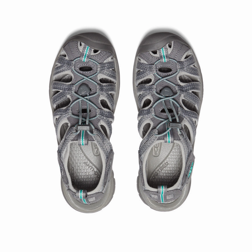 Women's Whisper  |  Medium Grey/Peacock Green Flight Day