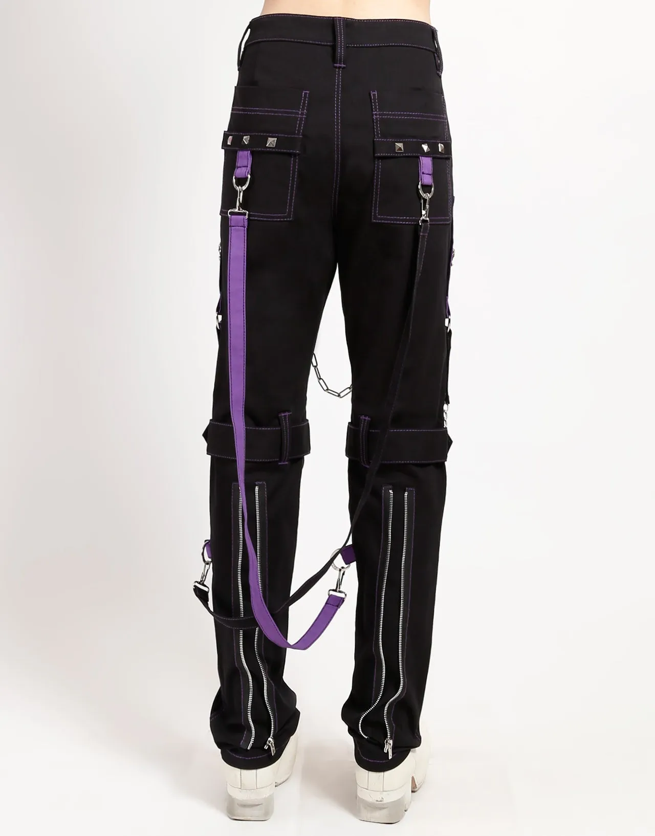 Machine washable Sleek Waist RAIDER PANT PURPLE
