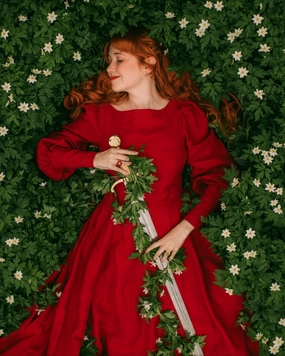 Hawthorn Dress, Long Sleeve Workwear Comfort Built-In-Slip