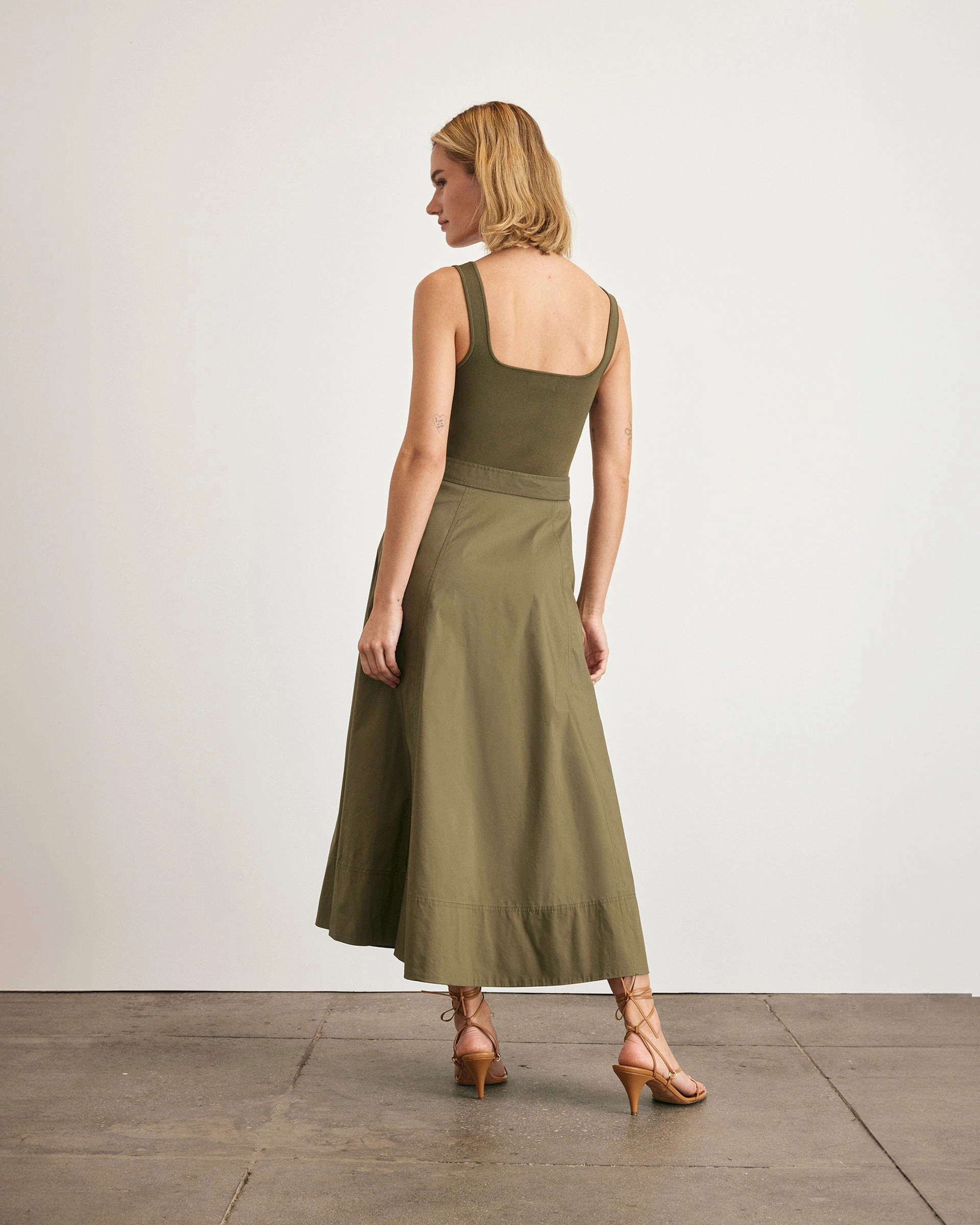 Durable Elasticity Carmen Dress