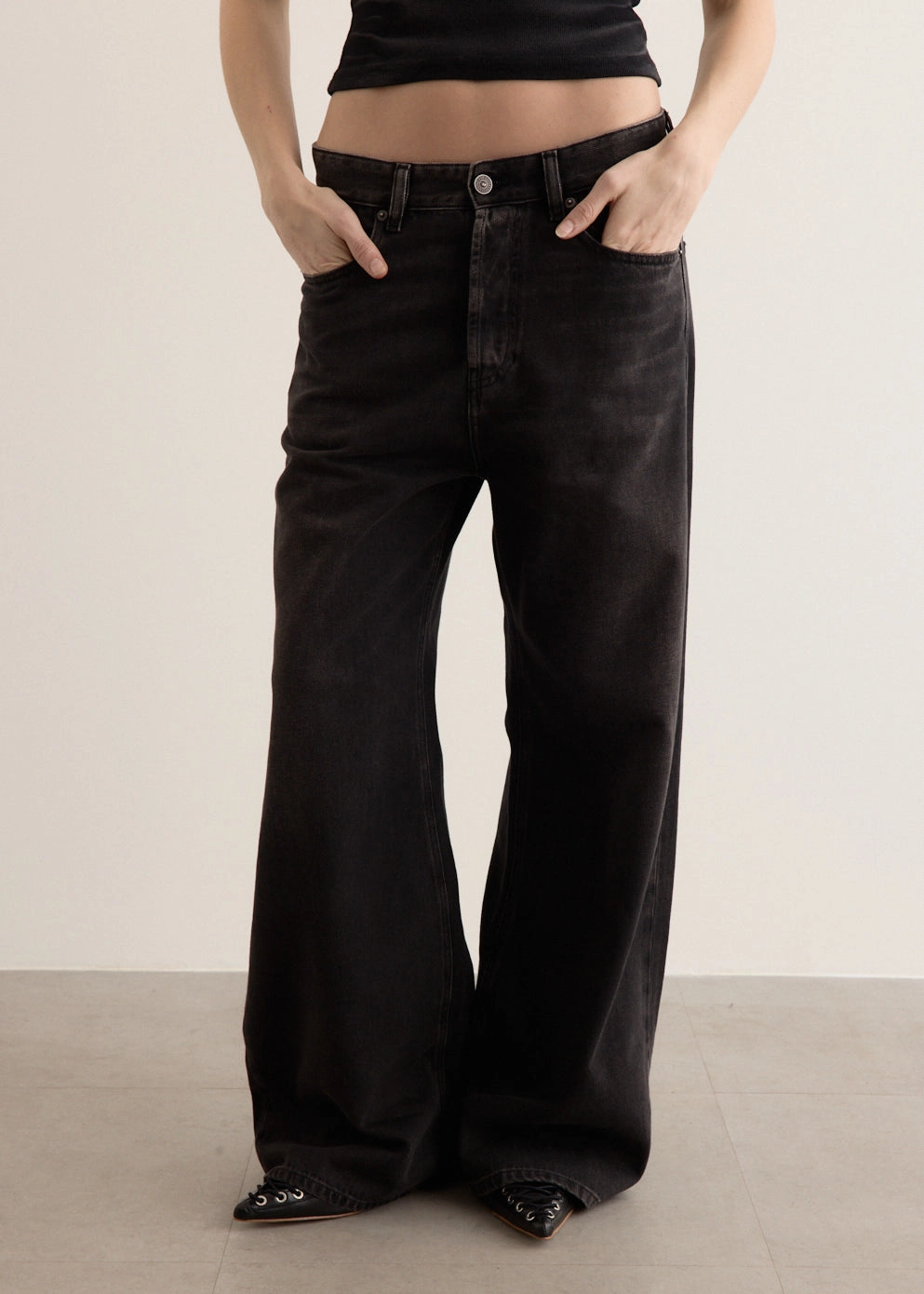 Slim Smooth Reliable Basic 1996 D-SIRE 5 Pockets Jeans