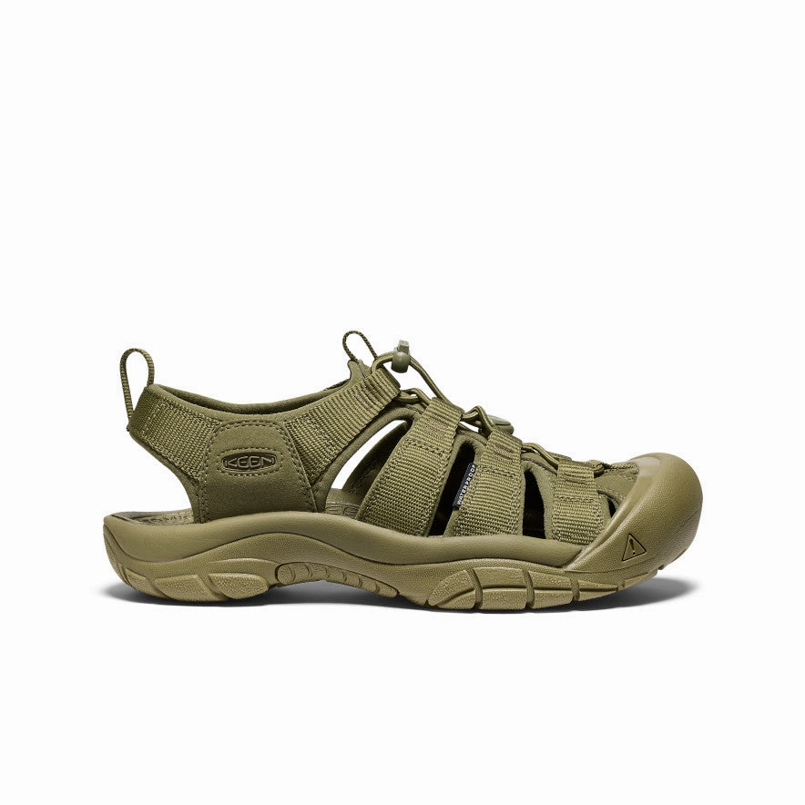 Casual Comfort Anti Friction Lining Men's Newport H2 Sandal  |  Monochrome/Olive Drab