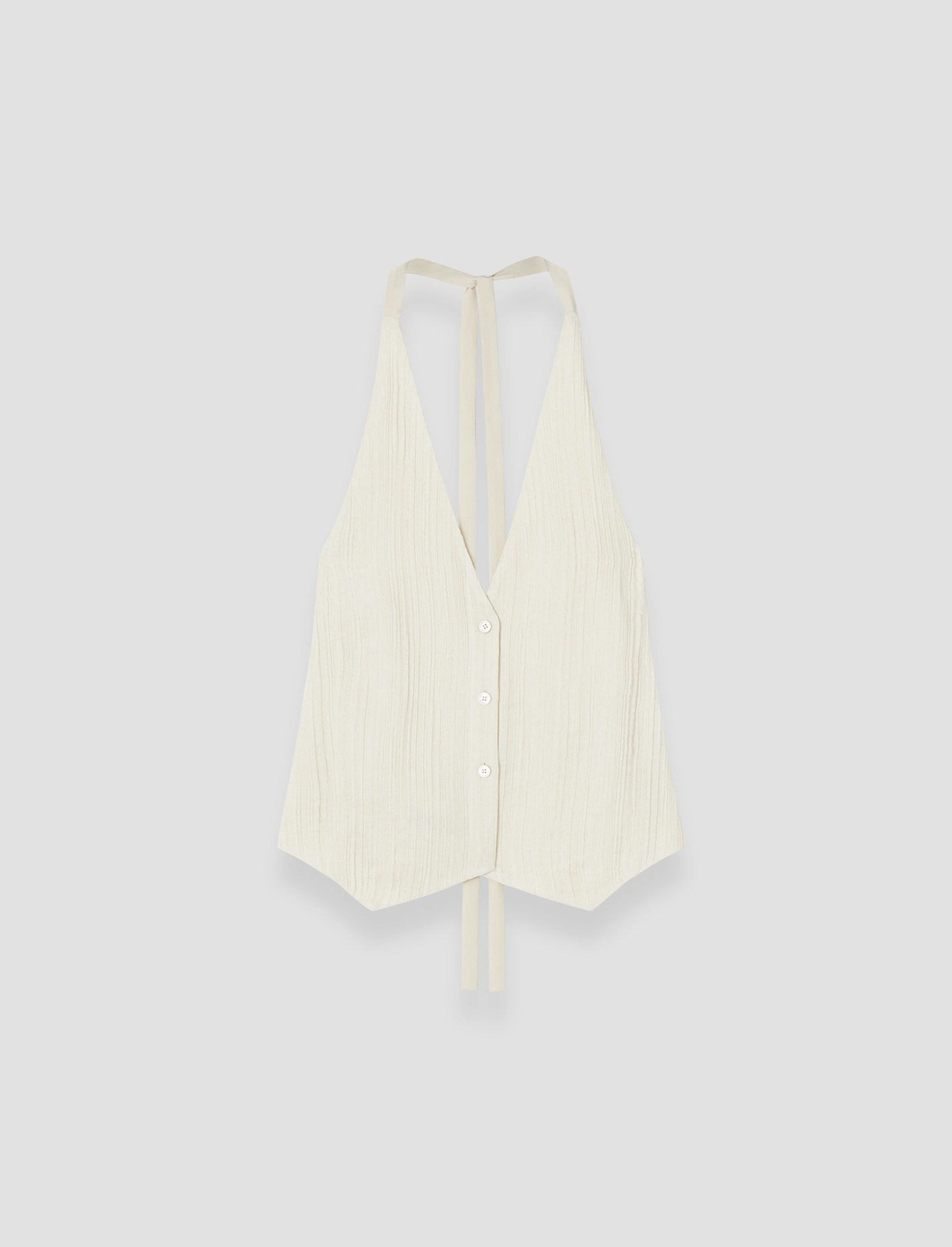 Suez Pleat Jacquard Tie Waistcoat Breathable Feel