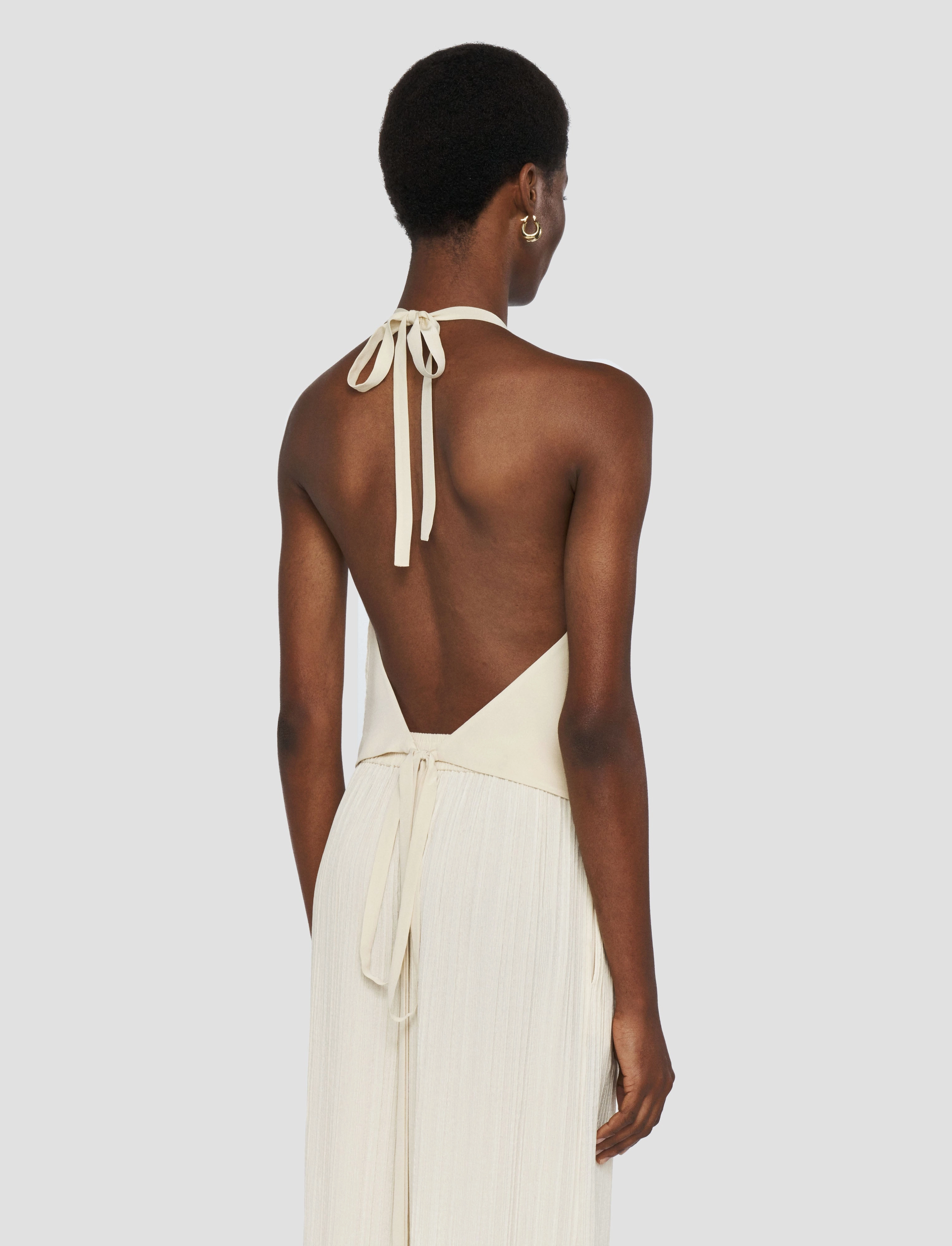 Suez Pleat Jacquard Tie Waistcoat UV Protective Layer UltraLight Packable Design