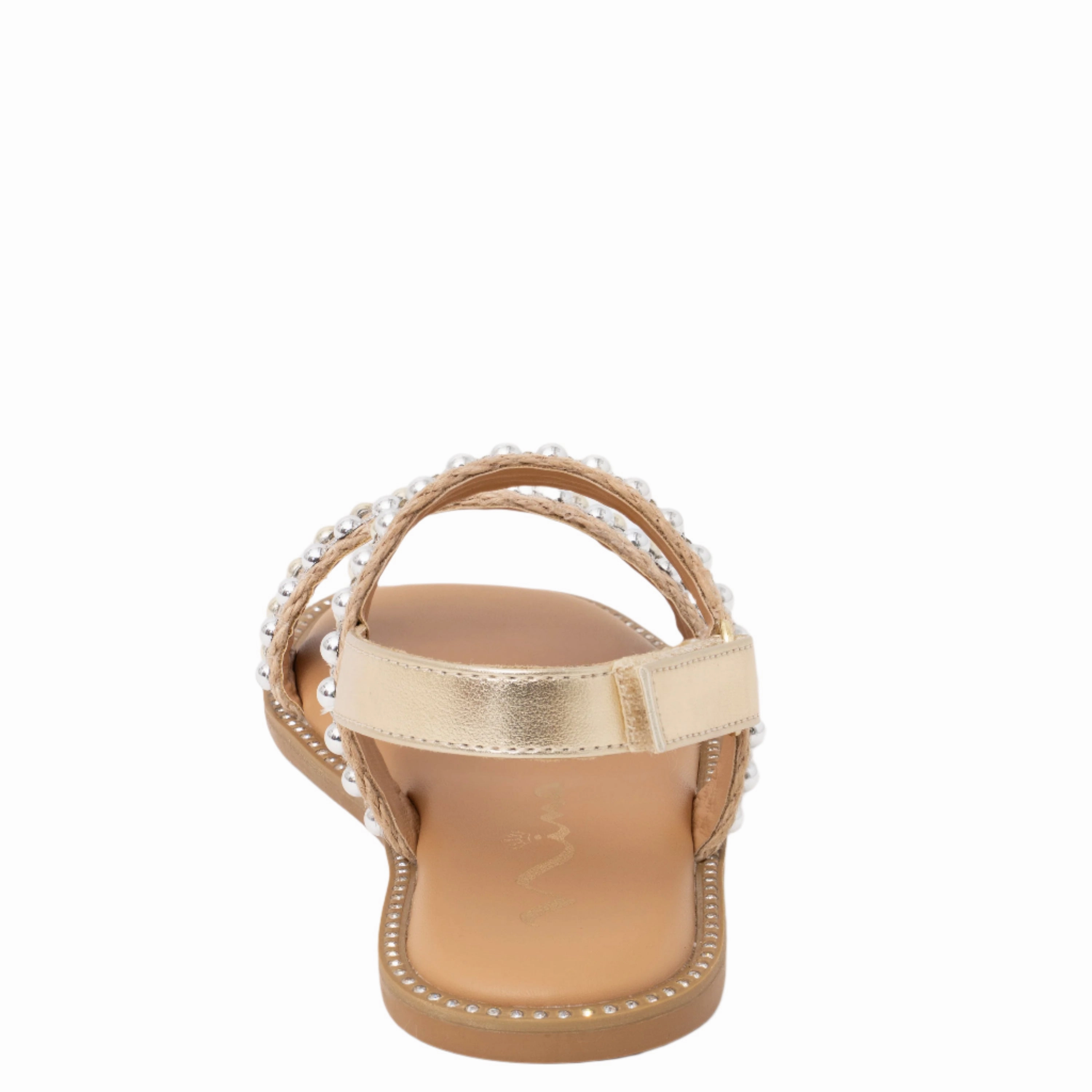 Supportive Footbed Chunky Heel SUISSA-Light Gold