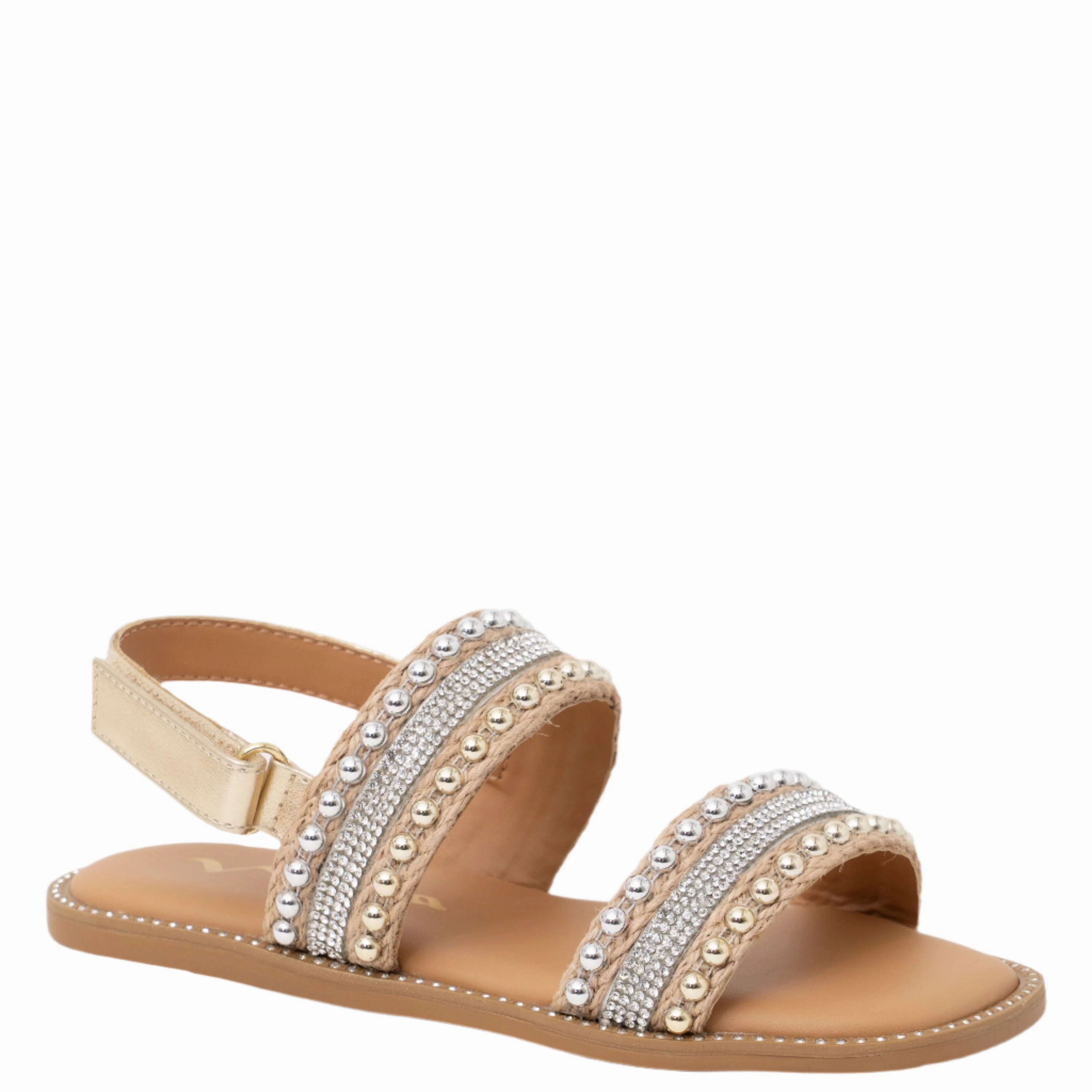 Soft Hug Stylish Travel Flats SUISSA-Light Gold