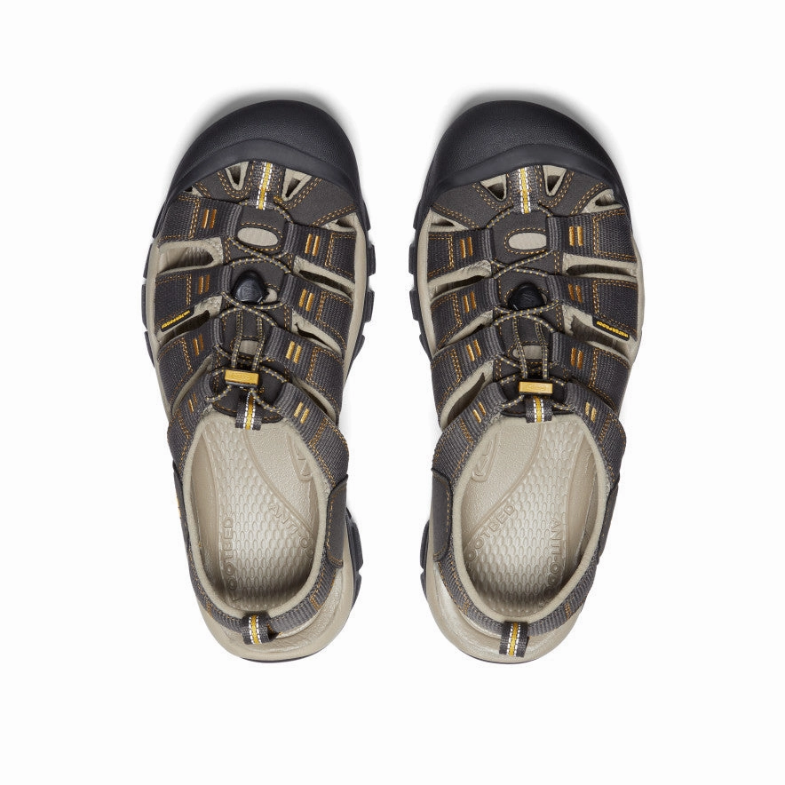 Easy on Men's Newport H2 Sandal  |  Raven/Aluminum