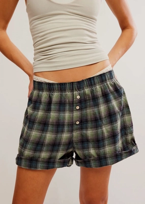 Basic Look Breathable Base Sunday Afternoon Boxer - Green Combo