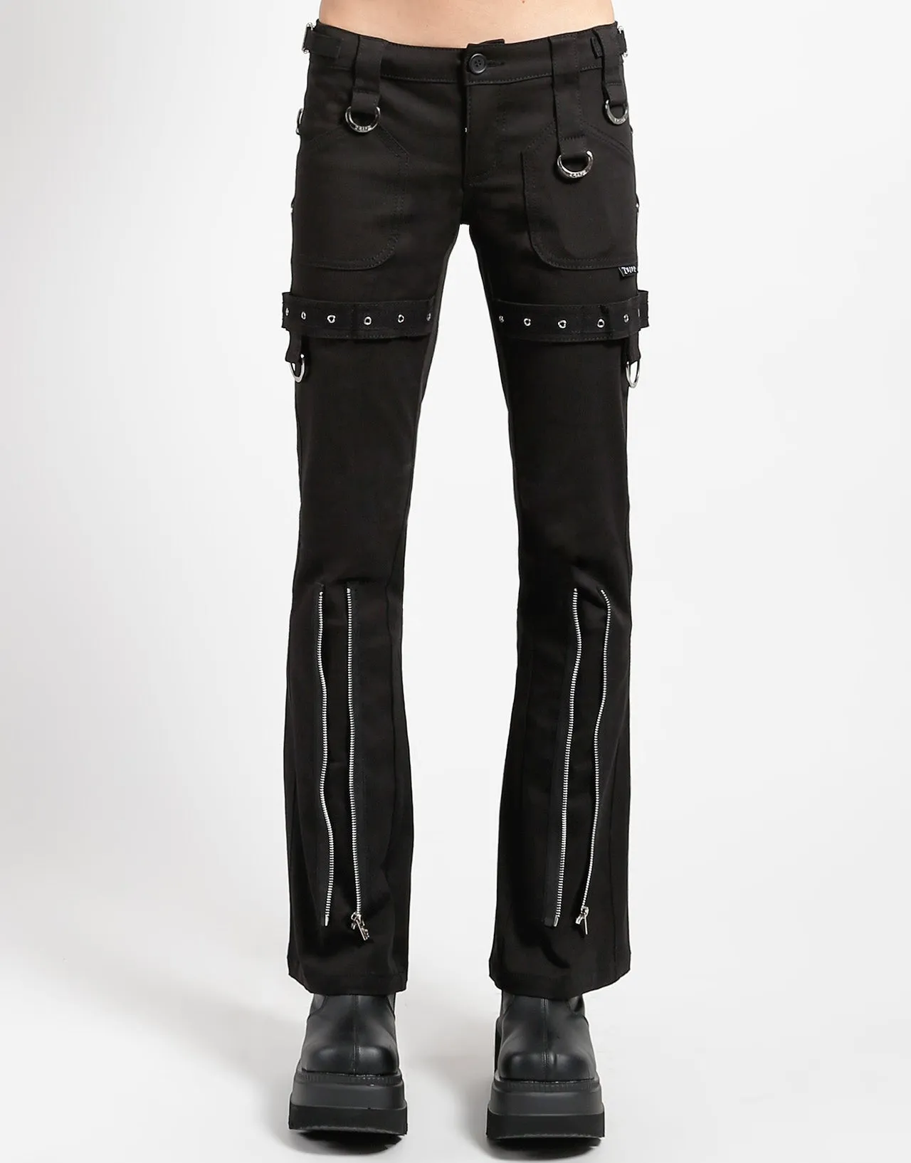 SUPER EYELET PANT BLACK Unisex Attire