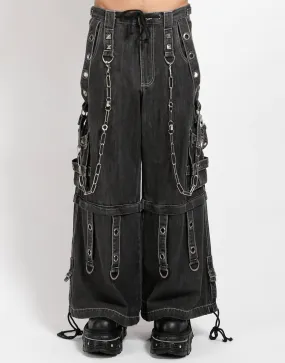 Quick Motion SUPER O-RING PANT BLACK DENIM